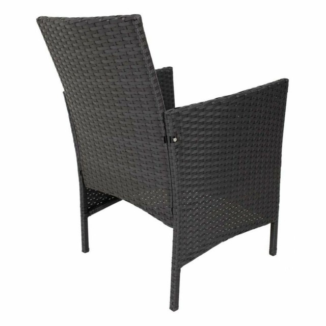 Garden furniture Alexandra House Living Black 61 x 85 x 58 cm 9 Pieces