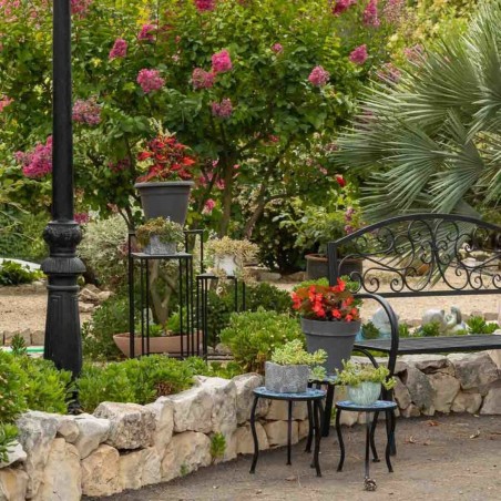 Soporte para Maceta Alexandra House Living Negro Hierro 30 x 68 x 30 c