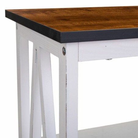 Étagère Alexandra House Living Blanc Bois de paulownia Bois MDF 30 x