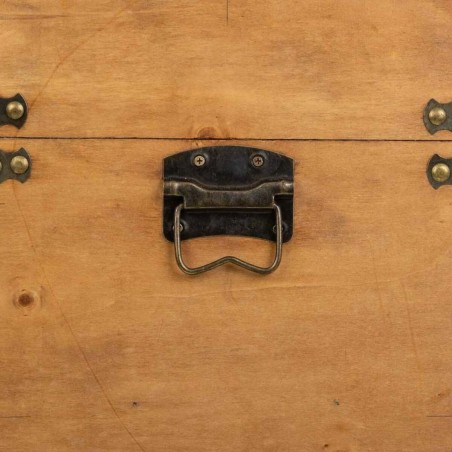 Botellero Alexandra House Living Marrón PVC Madera Metal Tela 28 x 59