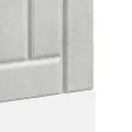 Panneau de lave-vaisselle Lucca gris béton bois d'ingénierie