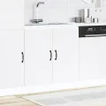 Meuble de base de lavabo Lucca blanc bois d'ingénierie