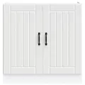 Meuble de base de lavabo Lucca blanc bois d'ingénierie