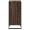 Bibliothèque chêne marron 60x35x76 cm bois d'ingénierie