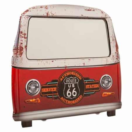 Specchio da parete Alexandra House Living Rosso 72 x 5 x 82 cm Rettang