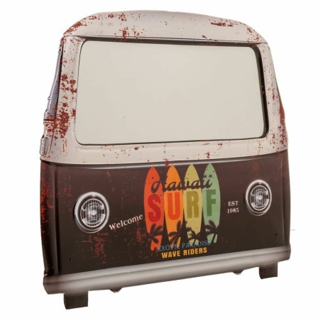 Espejo de pared Alexandra House Living Negro 72 x 5 x 82 cm Rectangula