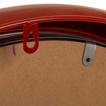 Reloj de Pared Alexandra House Living Rojo Hierro Madera MDF 62 x 6 x