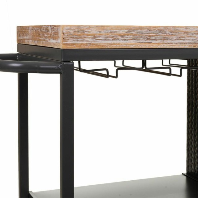 Portabottiglie Alexandra House Living Marrone Ferro Legno di abete 40