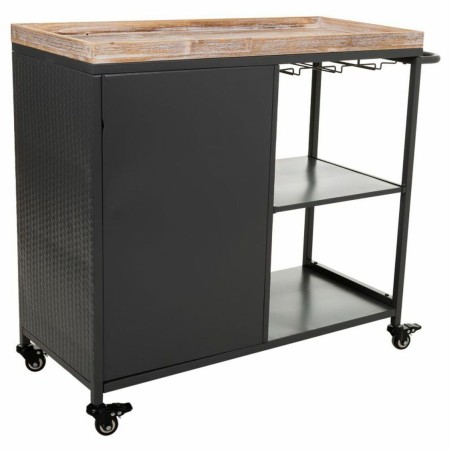 Range Bouteilles Alexandra House Living Marron Fer Bois d'épicéa 40