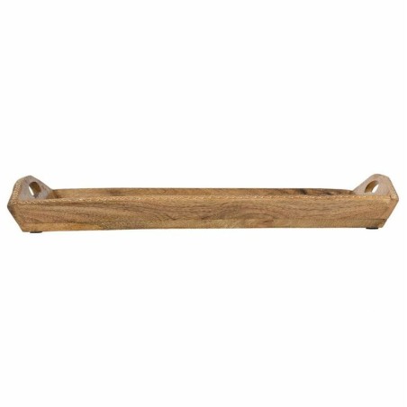 Plateau Alexandra House Living Blanc Naturel Bois de manguier 25 x 6 x