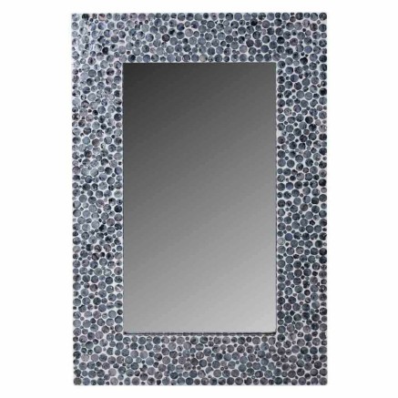 Miroir mural Alexandra House Living Gris Crème 91 x 3 x 60 cm Rectang