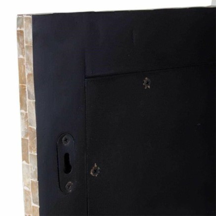 Espejo de pared Alexandra House Living Marrón Rojo Beige 52 x 2 x 52 2