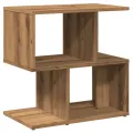 Tables de chevet 2 pcs chêne artisanal bois d'ingénierie