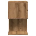Tables de chevet 2 pcs chêne artisanal bois d'ingénierie