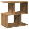 Tables de chevet 2 pcs chêne artisanal bois d'ingénierie