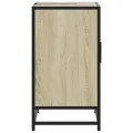 Armoire lavabo de salle de bain chêne sonoma bois d'ingénierie