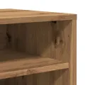 Armoire à chaussures chêne artisanal 32x35x92cm bois ingénierie