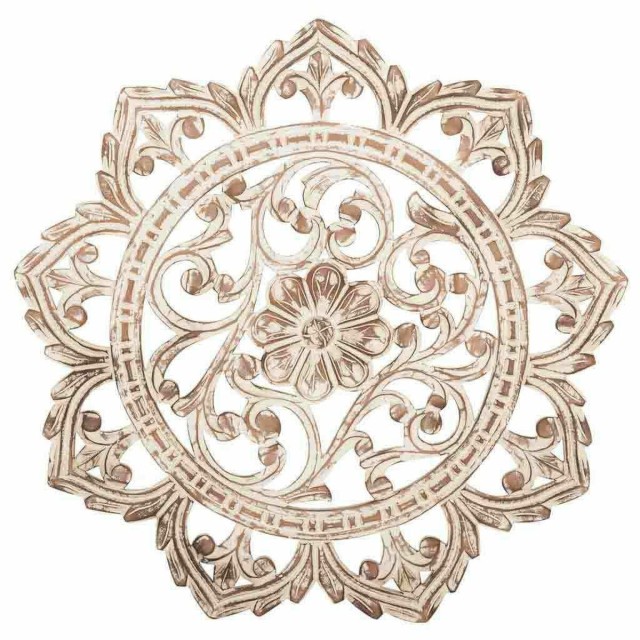 Decorazione da Parete Alexandra House Living Marrone Legno MDF 2 x 90