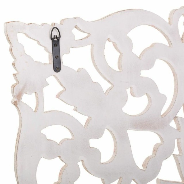 Wanddecoratie Alexandra House Living Wit Hout MDF 2 x 90 x 90 cm