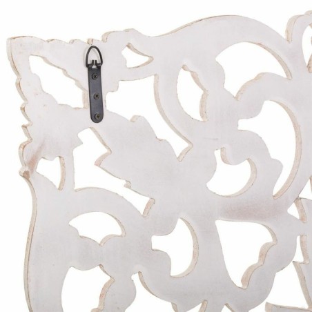 Decorazione da Parete Alexandra House Living Bianco Legno MDF 2 x 90 x