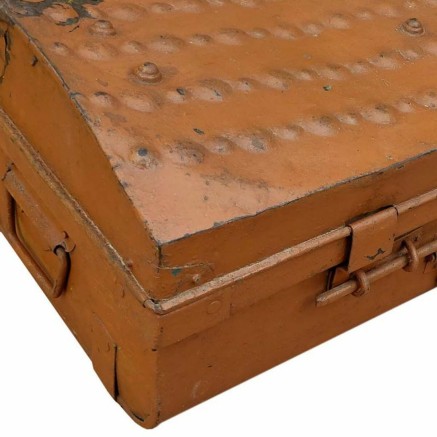 Decorative suitcase Alexandra House Living Brown Iron Traditional styl 2