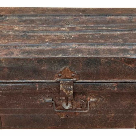 Decorative suitcase Alexandra House Living Brown Iron Traditional styl