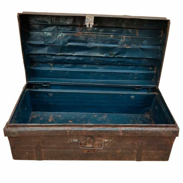 Valise décorative Alexandra House Living Marron Fer Style artisanal 3