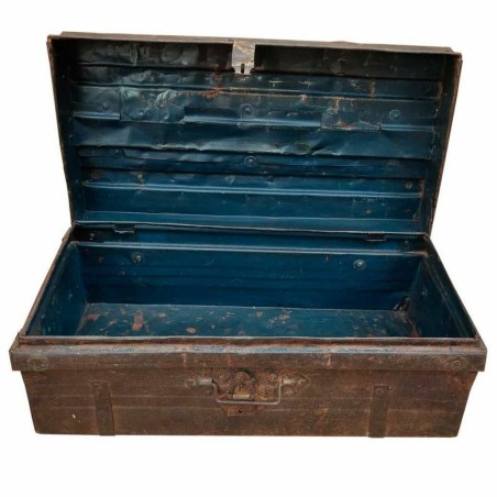 Valise décorative Alexandra House Living Marron Fer Style artisanal 3
