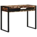 Bureau multicolore 100x50x75 cm bois massif de récupération