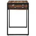 Bureau multicolore 100x50x75 cm bois massif de récupération