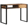 Bureau multicolore 100x50x75 cm bois massif de récupération