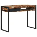 Bureau multicolore 100x50x75 cm bois massif de récupération
