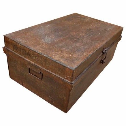 Decoratieve koffer Alexandra House Living Bruin Ijzer Traditionele sti