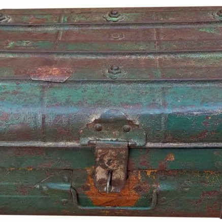 Decorative suitcase Alexandra House Living Brown Iron Traditional styl 2