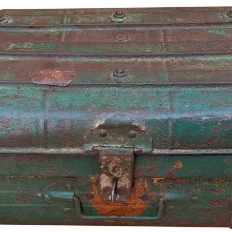 Decorative suitcase Alexandra House Living Brown Iron Traditional styl