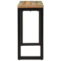 Table console 110x35x75 cm bois massif de récupération