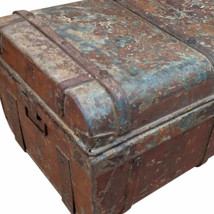 Decorative suitcase Alexandra House Living Brown Iron Traditional styl 2