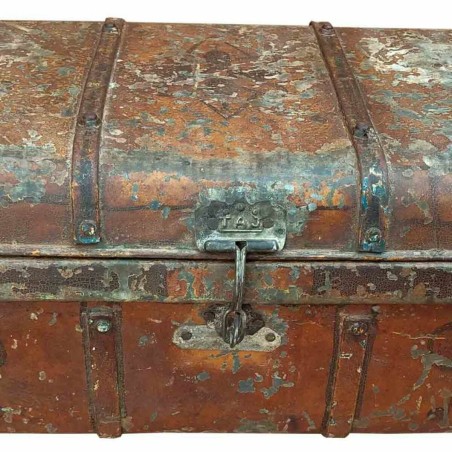 Valise décorative Alexandra House Living Marron Fer Style artisanal 4