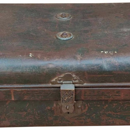 Valise décorative Alexandra House Living Marron Fer Style artisanal 3