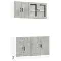 Ensemble d'armoires de cuisine 4 pcs Kalmar bois d'ingénierie