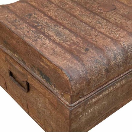 Valise décorative Alexandra House Living Marron Fer Style artisanal 4 2