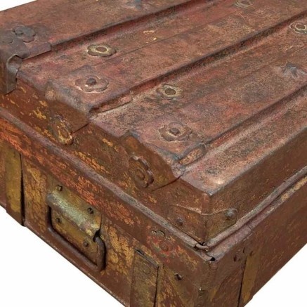 Valise décorative Alexandra House Living Marron Fer Style artisanal 3 2