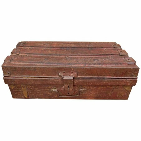 Valise décorative Alexandra House Living Marron Fer Style artisanal 3