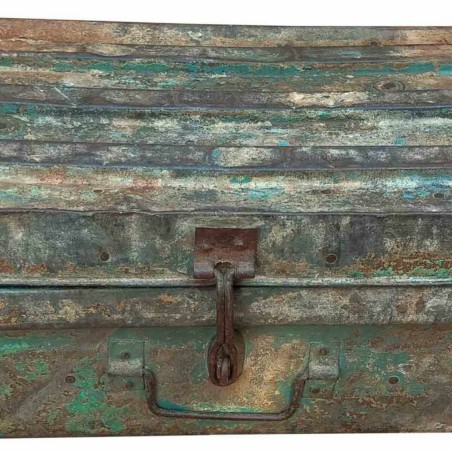 Valise décorative Alexandra House Living Marron Fer Style artisanal 3