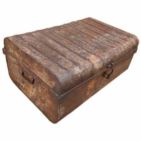 Valise décorative Alexandra House Living Marron Fer Style artisanal 4