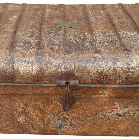 Valise décorative Alexandra House Living Marron Fer Style artisanal 4