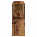 Bibliothèque/Séparateur de pièce vieux bois 80x24x63 cm