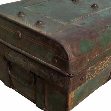 Valise décorative Alexandra House Living Marron Fer Style artisanal 2