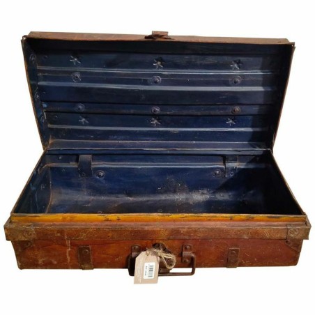 Valise décorative Alexandra House Living Marron Fer Style artisanal 3