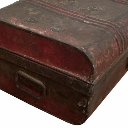 Valise décorative Alexandra House Living Marron Fer Style artisanal 3 2